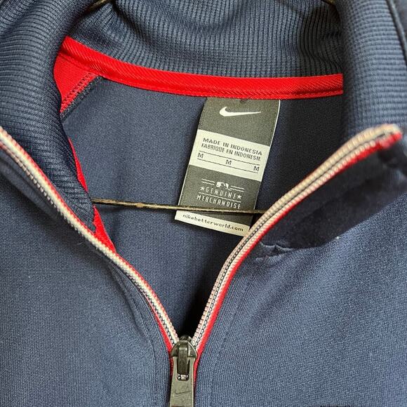 Nike, Minnesota Twins, full zip jacket, men's size M, blue and red - Picture 6 of 9